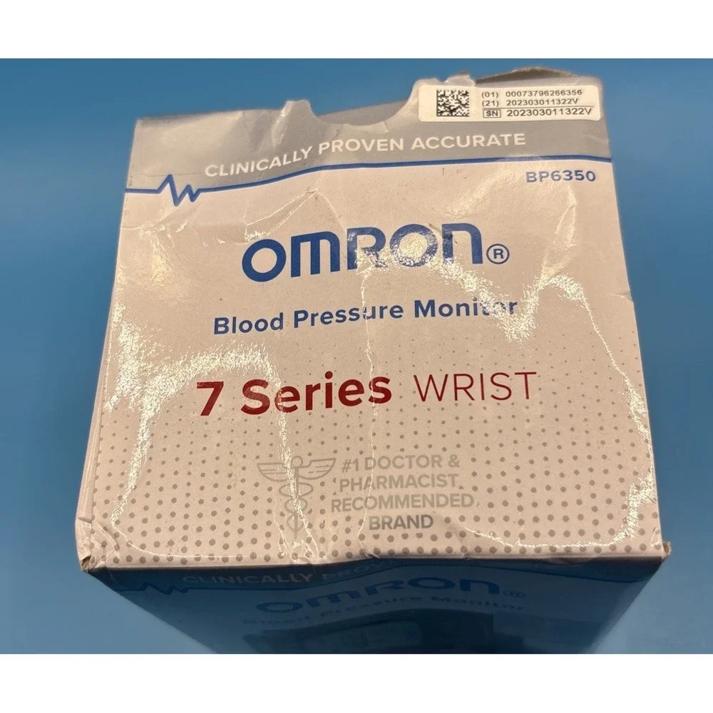 Omron 7 Series BP6350 Wrist Blood Pressure Monitor - Multicolor | 6356 Open Box